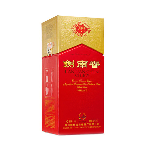 剑南春 水晶剑 52%vol 浓香型白酒750ml送小酒