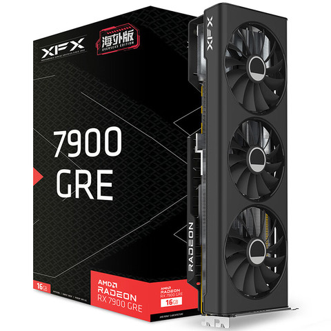 讯景 RADEON RX7900 GRE 16GB 海外版 显卡 16GB