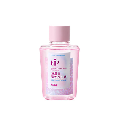 88VIP：波普专研 BOP 益生菌清新漱口水 元气白桃500ml