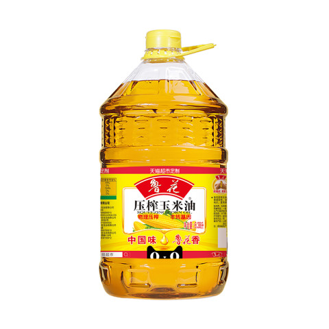 88VIP：鲁花 压榨玉米油 6.38L