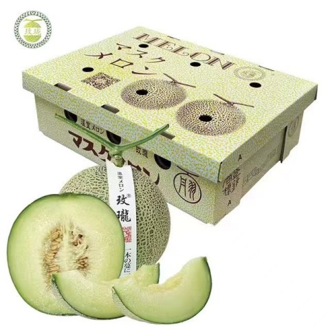 一级果 山东 网纹甜瓜 玫珑瓜 4.5斤 产地现摘现发 20.76元（需买2件，需用券）