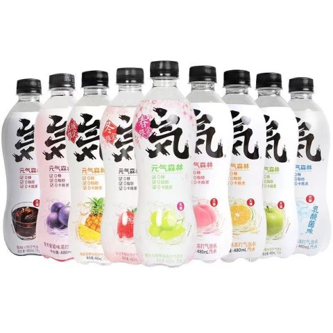元气森林 气泡水0糖0脂0卡无糖汽水480ml*15瓶整箱 39.9元