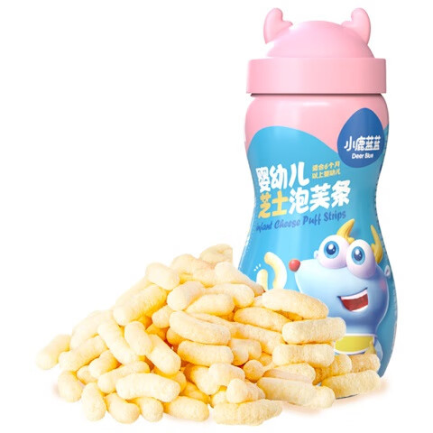 小鹿蓝蓝 婴幼儿泡芙条 芝士味 42g 29.9元