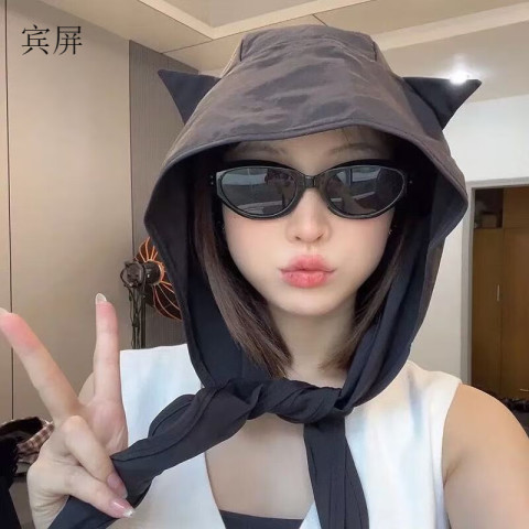 宾屏 可爱搞怪速干遮阳帽子夏季新款 17.9元
