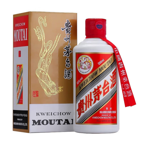 茅台 MOUTAI 飞天茅台 53%vol 酱香型白酒 200ml 单瓶装 711.81元