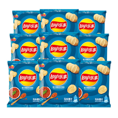 88VIP：乐事 薯片 12g*9包 红烩味 8.45元