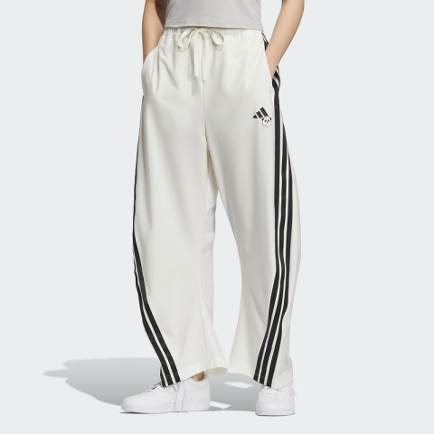 adidas 阿迪达斯 熊猫香蕉裤2025夏女CLIMACOOL长裤 KC1491 KC1491 XS 307.23元
