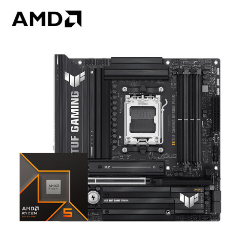 AMD 锐龙R5 9600X搭华硕TUF GAMING B850M-PLUS重炮手 主板CPU套装 板U套装 2599元