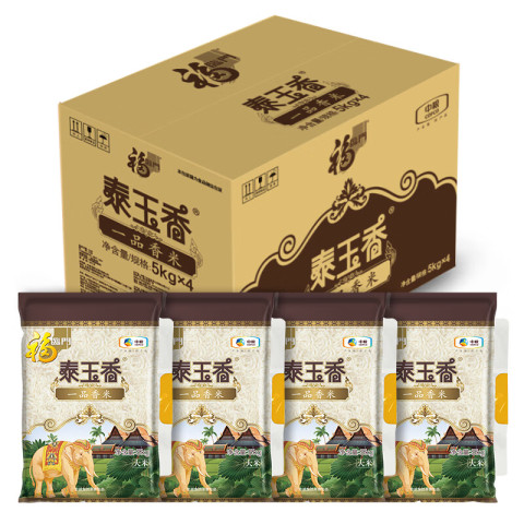 福临门 泰玉香 一品香米 长粒米 10斤*4/箱（新老包装交替） 96元