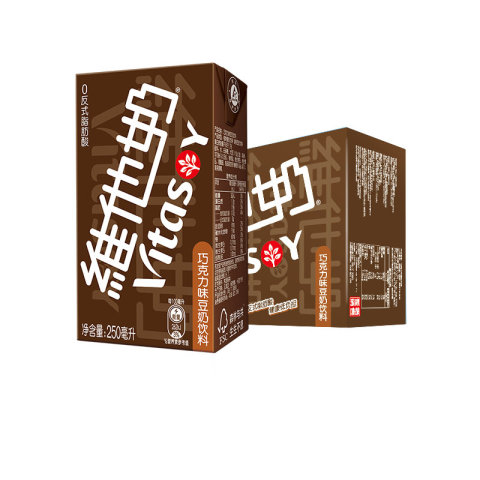 维他奶 巧克力味豆奶250ml*16盒 32.11元（需用券）