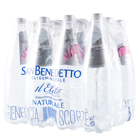 SAN BENEDETTO 意大利进口圣碧涛饮用天然水1L*12瓶 50.55元