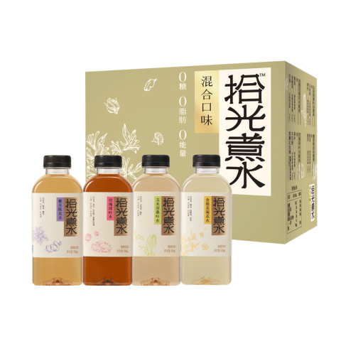 Jelley Brown 界界乐 拾光煮水植物饮料0糖0脂0能量无添加混合口味500ml*8瓶畅饮装 20.77元（需买2件，需用券）