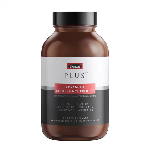 Swisse 斯维诗 PLUS 清畅片 含红曲米番茄红素120片/瓶
