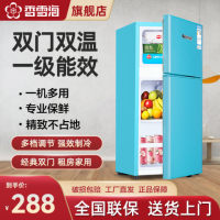 香雪海 小冰箱 家用小型双门冰箱 一级能效电冰箱 迷你小型节能冷藏冷冻 租房 宿舍冰箱 42S118E 蓝色