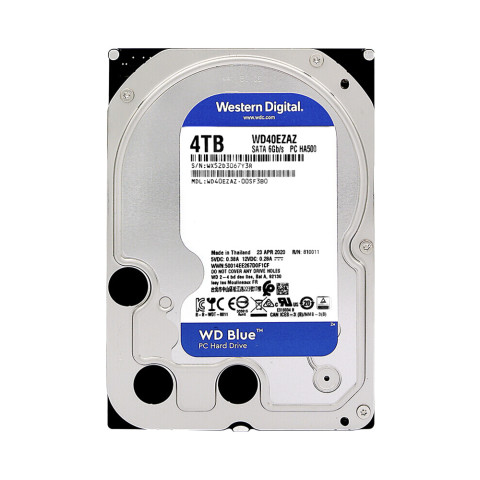 西部数据 WD西部数据 4TB  3.5英寸 CMR垂直 （WD40EZAX） 480.16元