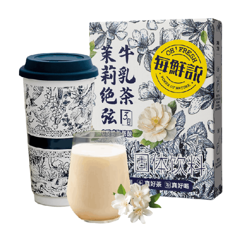 每鲜说 牛乳茶 其他 90g 3包 17.9元
