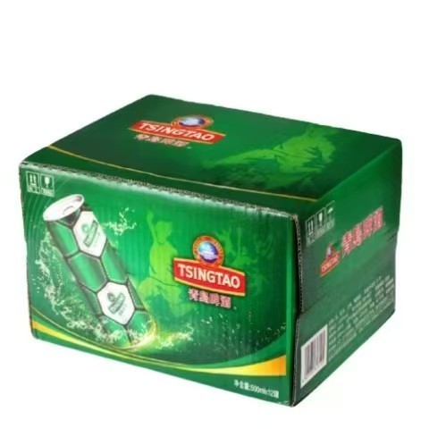青岛啤酒 TSINGTAO 足球罐经典10度啤酒500mL*12罐 赠千禧临门500mL*6罐 42.41元（需买2件，需用券）