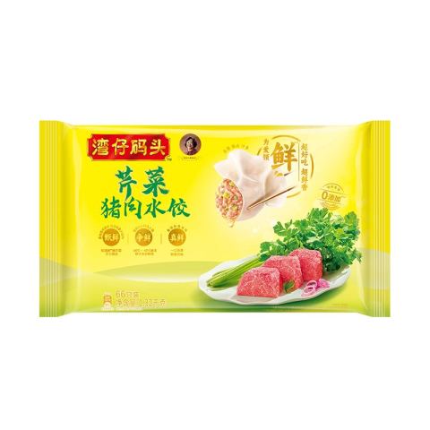 湾仔码头 芹菜猪肉水饺1320g66只 29.2元