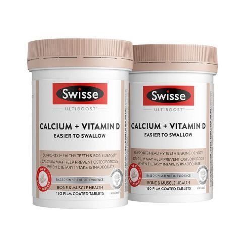 Swisse 斯维诗 钙+维生素D迷你柠檬酸钙片海外进口 300片*2瓶 128元