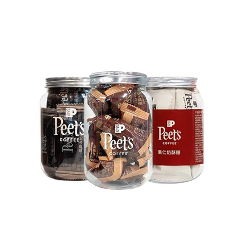 88VIP：Peet's COFFEE 皮爷咖啡 3口味糖 海盐太妃糖105g+伯爵太妃糖105g+果仁奶酥糖108g 61.95元（需用券）