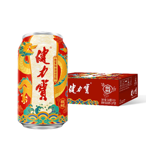 健力宝 运动饮料 橙蜜味330ml×24罐 35.86元